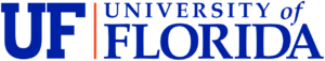 University of Florida's logo for top online colleges in Florida ranking.