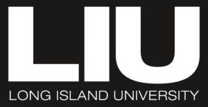 Long Island University's logo for top online colleges in New York ranking.