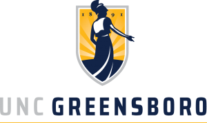 University of North Carolina Greensboro's logo for top online colleges in North Carolina ranking.