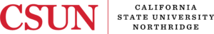 California State University Northridge's logo for top online colleges in California ranking.