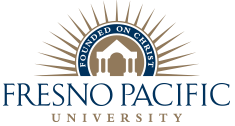 Fresno Pacific University's logo for top online colleges in California State University Northridge ranking.