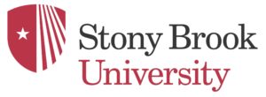 Stony Brook University's logo for top online colleges in New York ranking.
