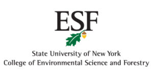 SUNY College of Environmental Science and Forestry's logo for top online colleges in New York ranking.